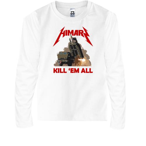 Детская футболка с длинным рукавом Himars - Kill `em all